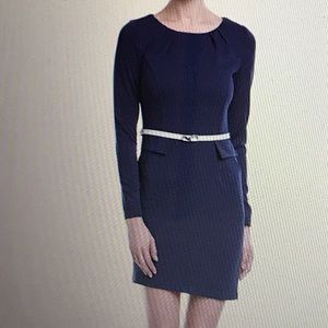 MEISHE | SSXR SHEATH - Navy Blue Dress NWT